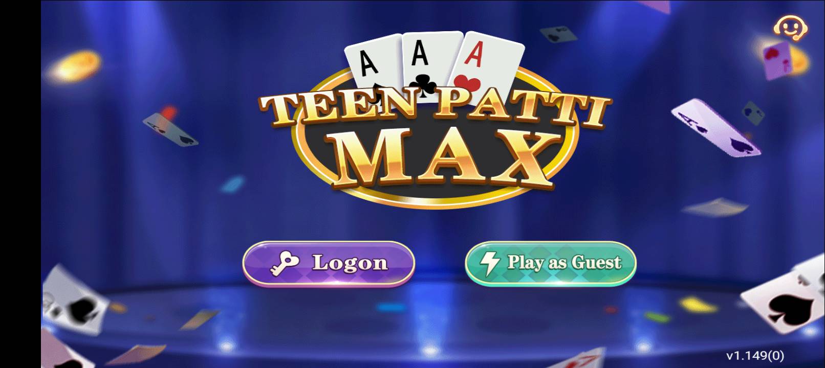 Teen Patti Max Game [Official] APK Download in Pakistan